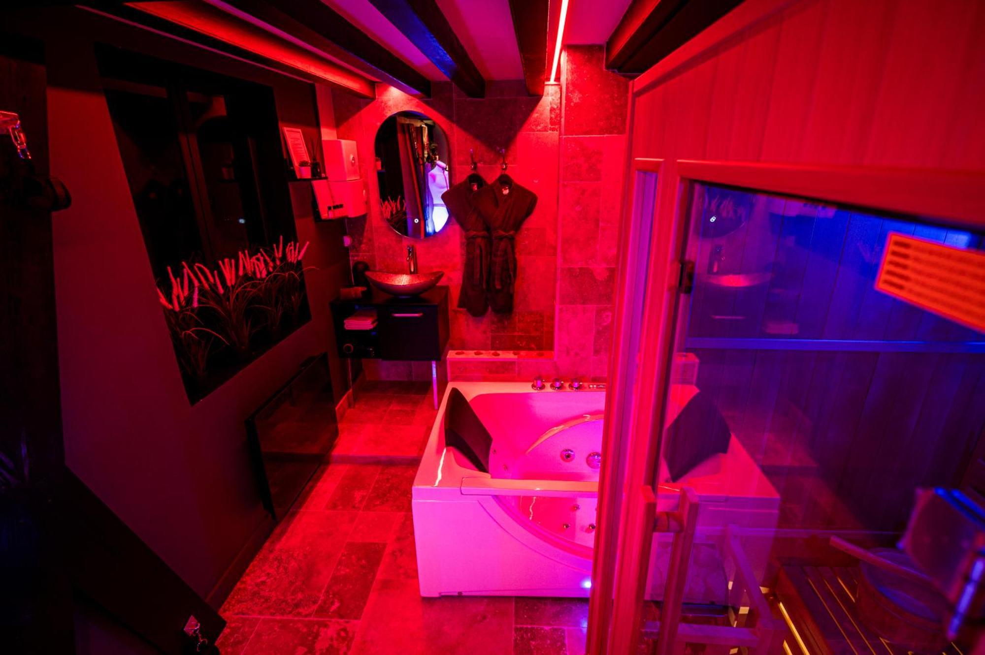 Loveroom Sauna, Balneo, Parking Prive Dans Le Centre De Honfleur Quarto foto