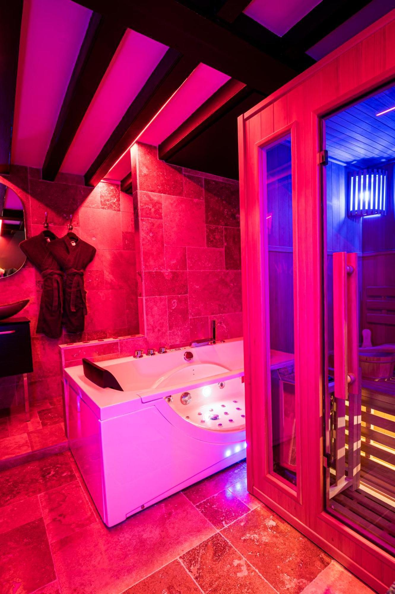 Loveroom Sauna, Balneo, Parking Prive Dans Le Centre De Honfleur Quarto foto